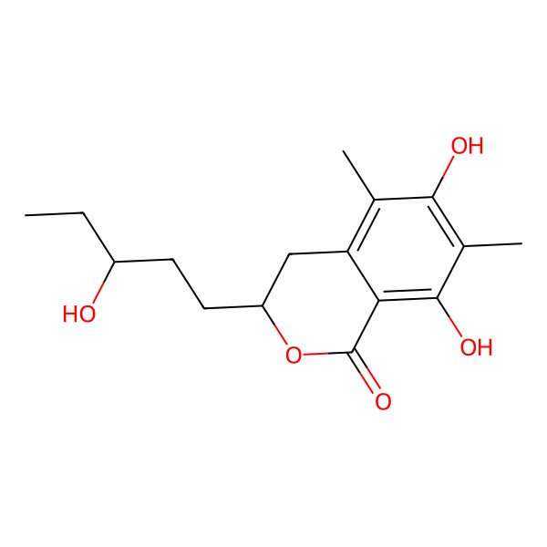 2D Structure of Colletomellein A