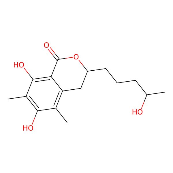 2D Structure of Colletomellein B