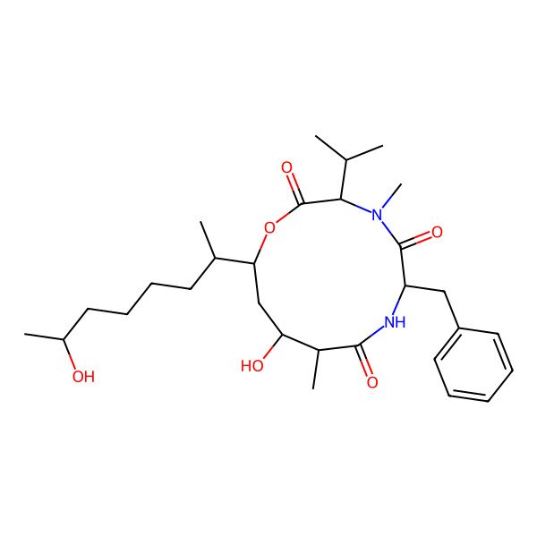 2D Structure of Colletopeptide C