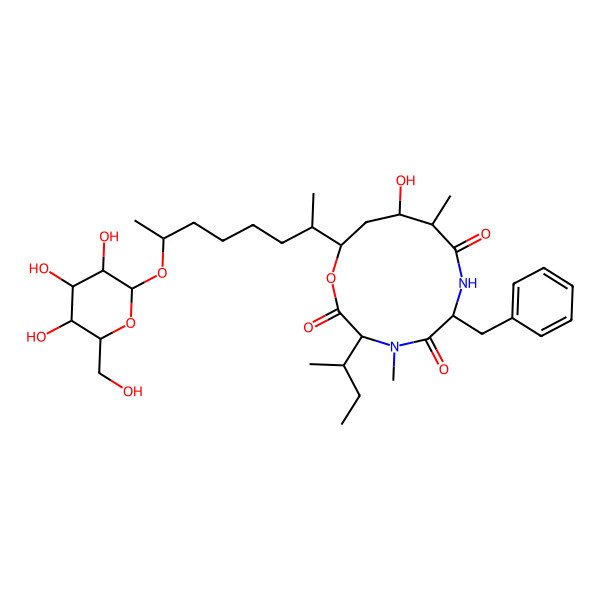 2D Structure of Colletotrichamide A