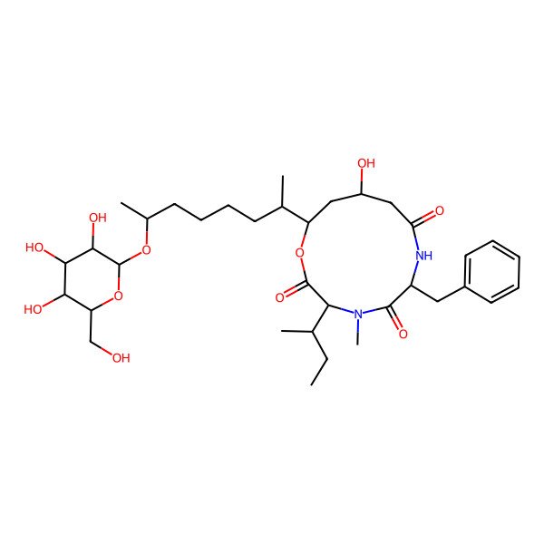 2D Structure of Colletotrichamide C