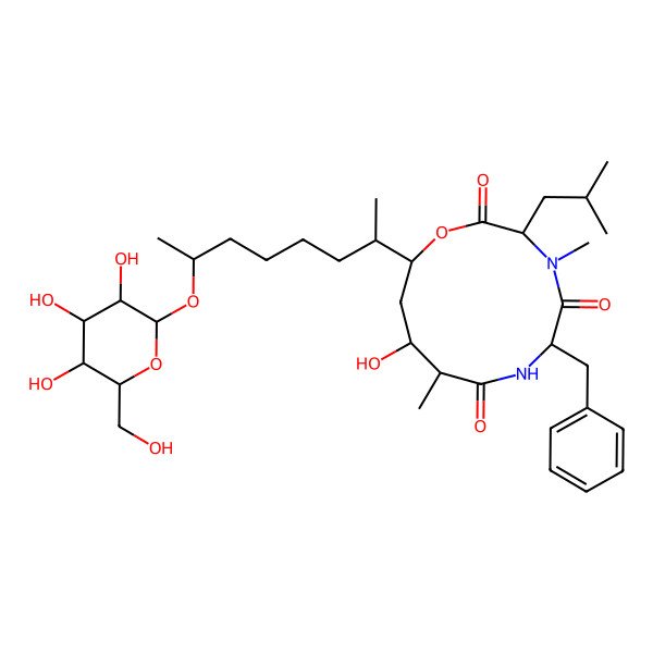 2D Structure of Colletotrichamide D