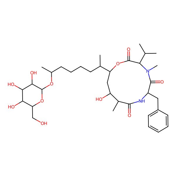 2D Structure of Colletotrichamide E