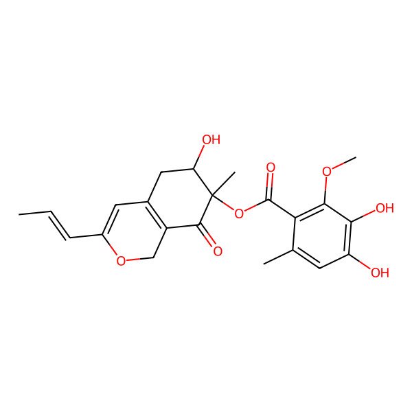 2D Structure of Comazaphilone C