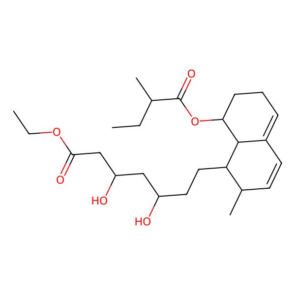 2D Structure of Compactin acid ethyl ester