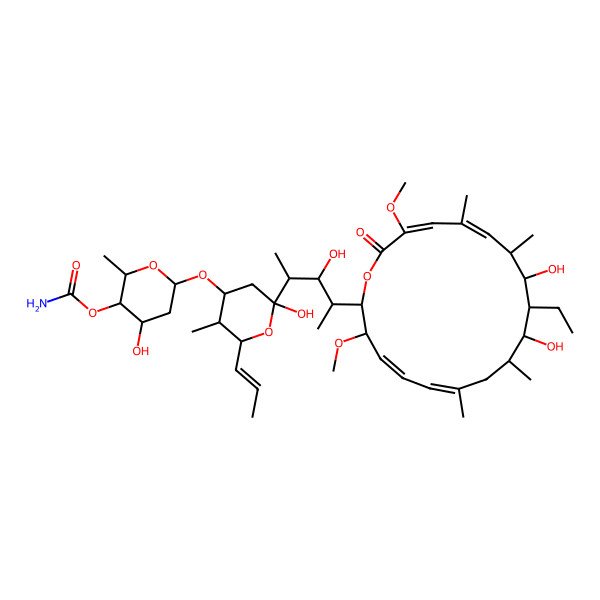 2D Structure of Concanamycin A