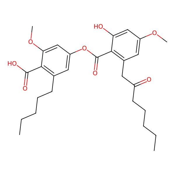 2D Structure of Confluentic acid