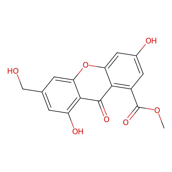 2D Structure of Conioxanthone A