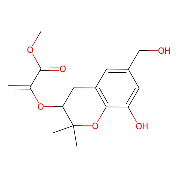 2D Structure of Conoideochromane C