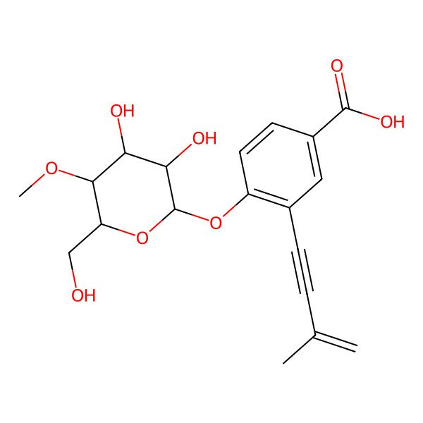 2D Structure of Conoideoglucoside A