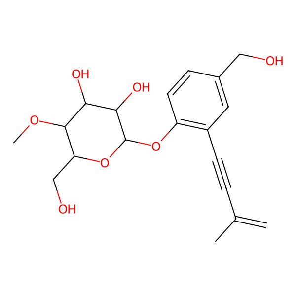 2D Structure of Conoideoglucoside B