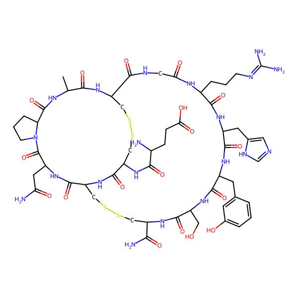 2D Structure of Conotoxin GI