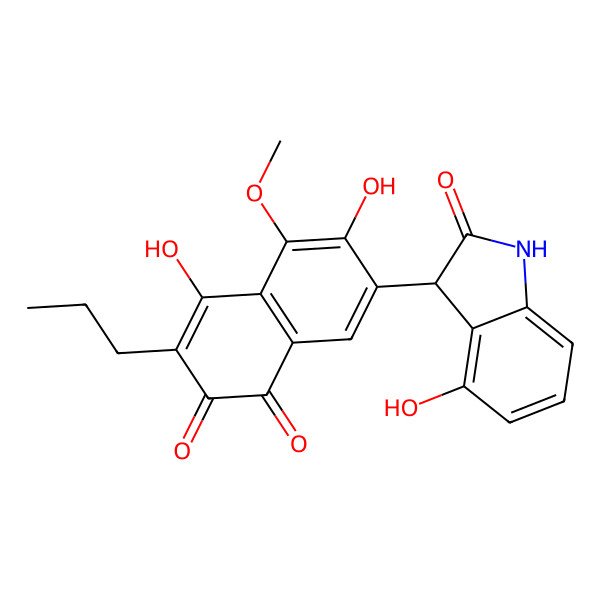 2D Structure of Coprisidin A