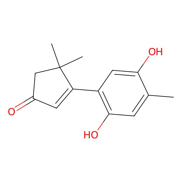 2D Structure of Coralcuparene