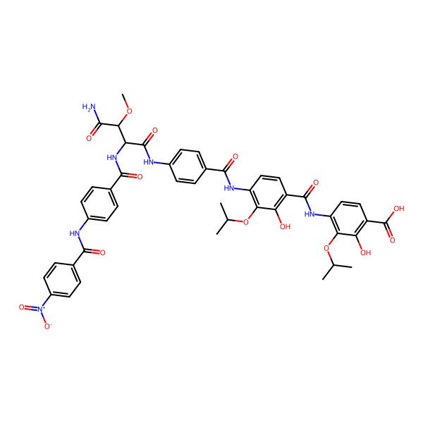 2D Structure of Coralmycin A