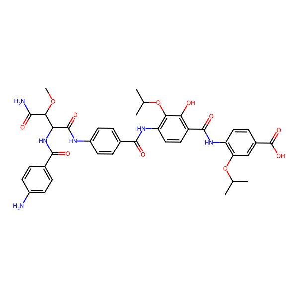 2D Structure of Coralmycin E