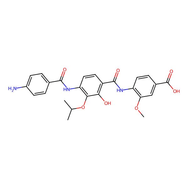 2D Structure of Coralmycin G