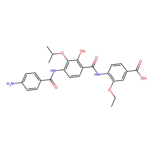 2D Structure of Coralmycin I
