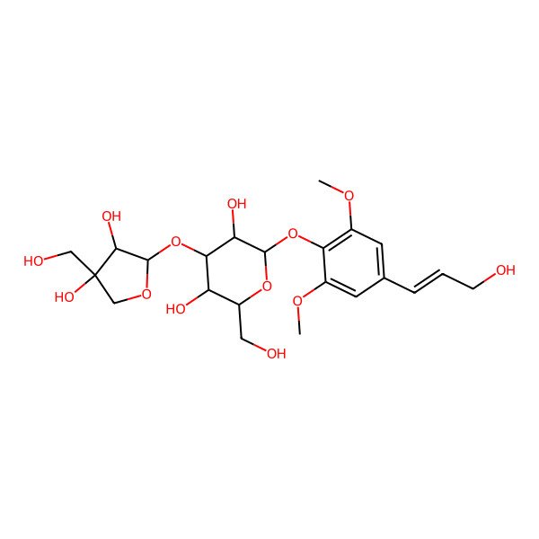 2D Structure of Cordifolioside A