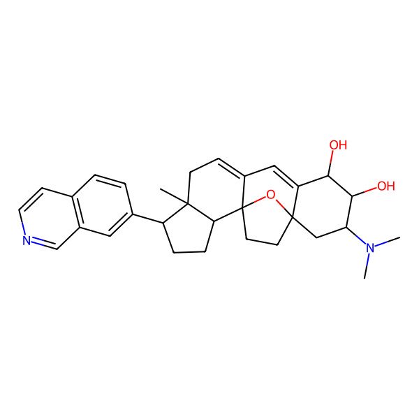 2D Structure of cortistatin A