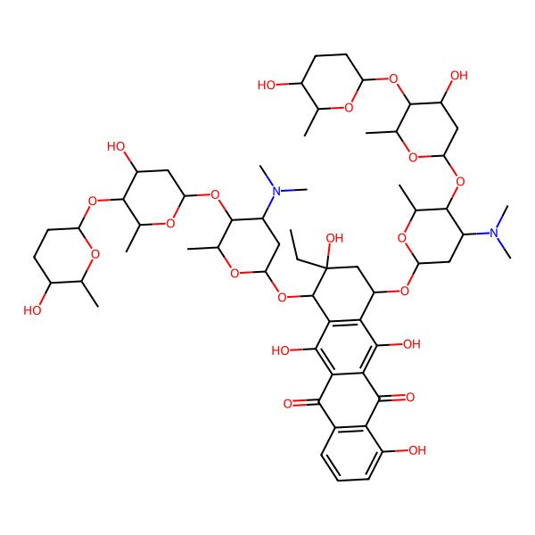 2D Structure of Cosmomycin D