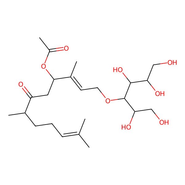 2D Structure of Cosmosporaside B