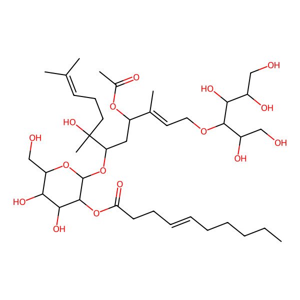 2D Structure of Cosmosporaside E