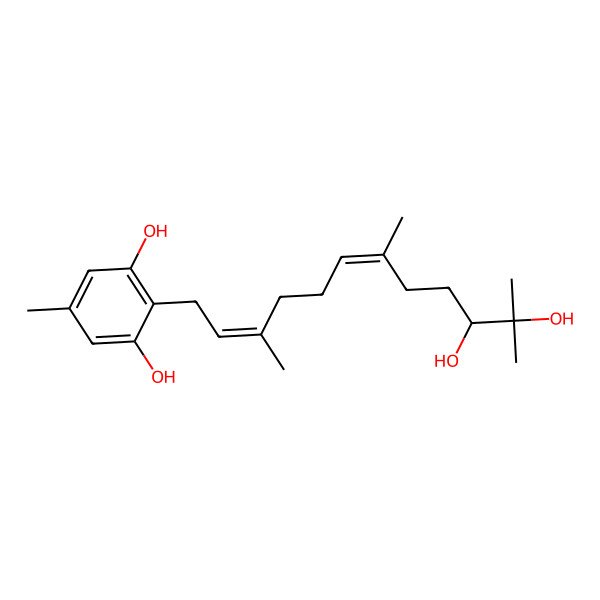 2D Structure of Cosmosporin A