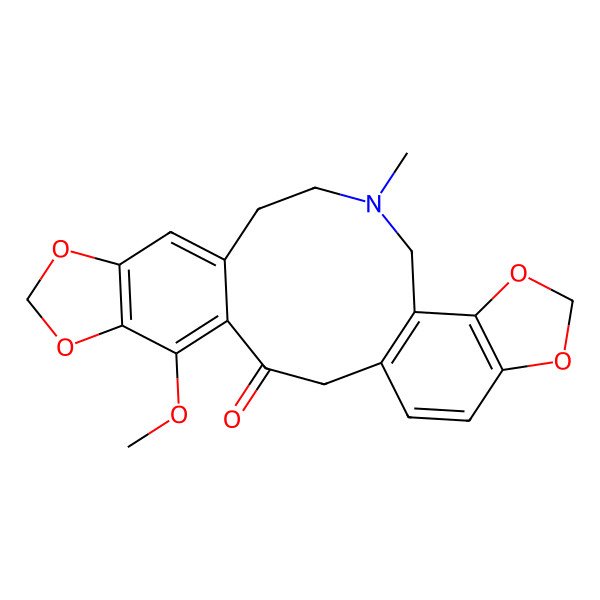 2D Structure of Coulteropine