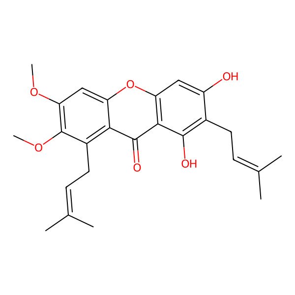 2D Structure of Cowaxanthone B