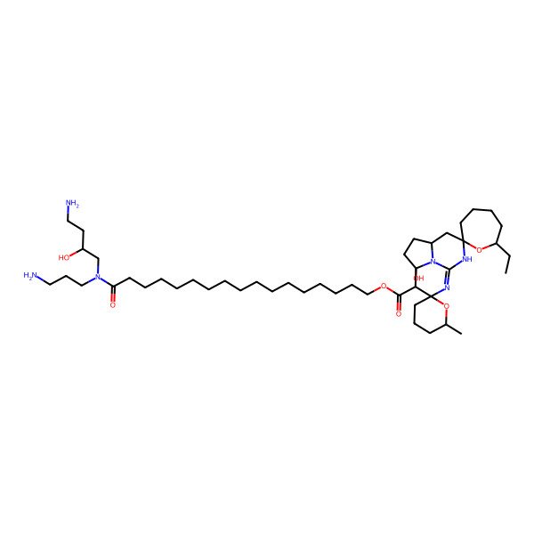 2D Structure of Crambescidin 830