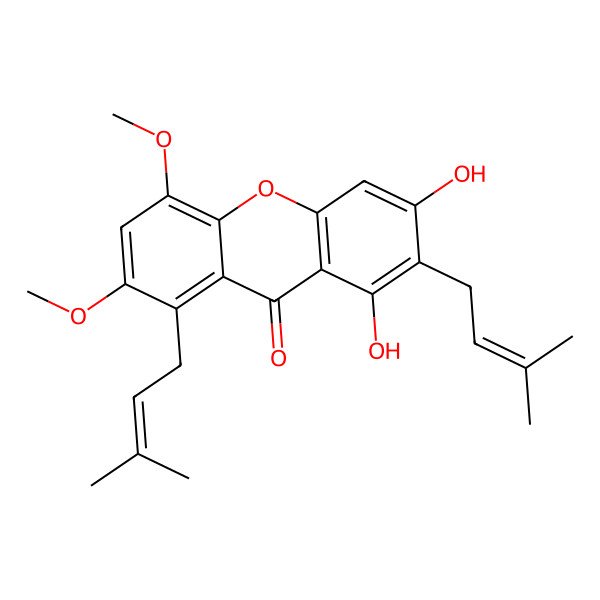 2D Structure of Cratoxyarborenone C