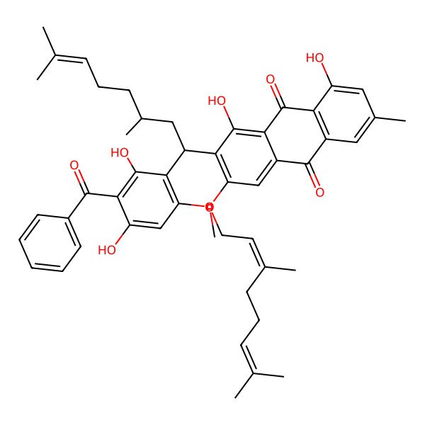 2D Structure of Cratoxyarborequinone B