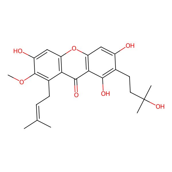 2D Structure of Cratoxylone