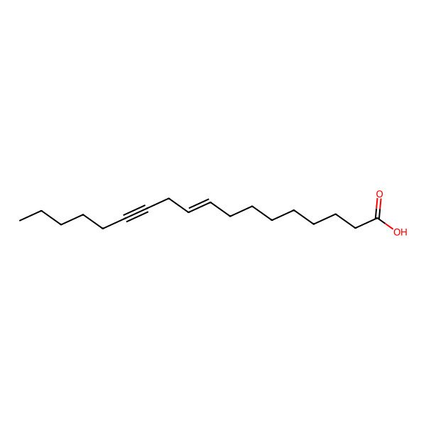 2D Structure of Crepenynic acid 2D Structure of Crepenynic acid