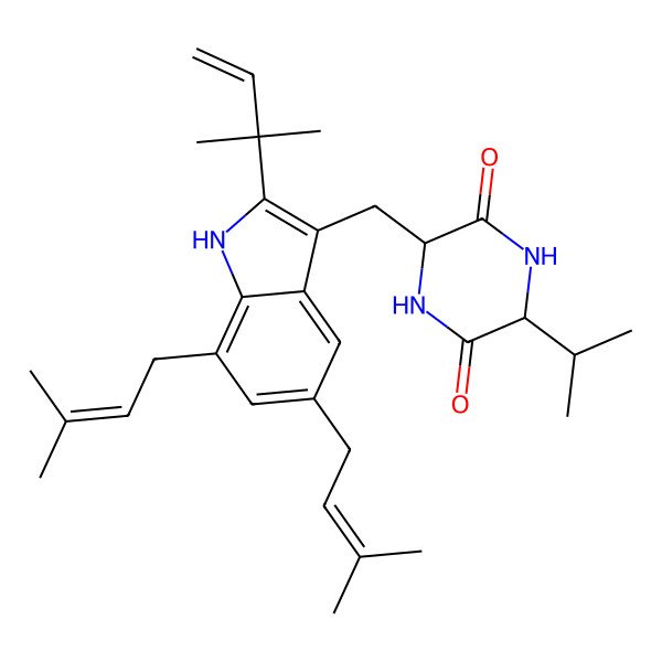 2D Structure of Cristatumin F
