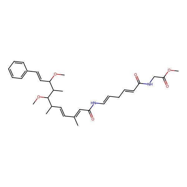 2D Structure of Crocacin A