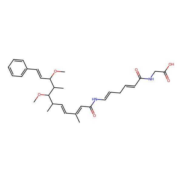 2D Structure of Crocacin B