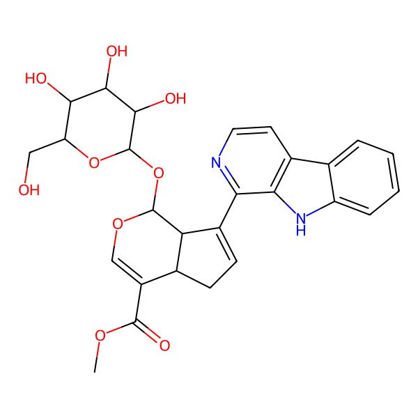 2D Structure of Croceaine B