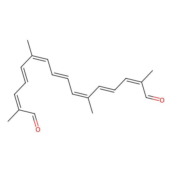 2D Structure of Crocetin dialdehyde