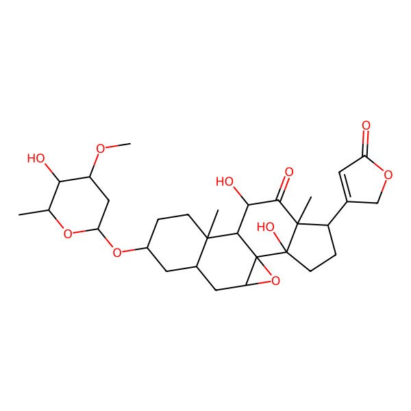 2D Structure of Cryptanoside A