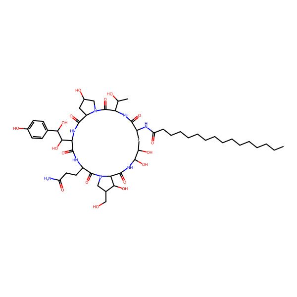 2D Structure of Cryptocandin