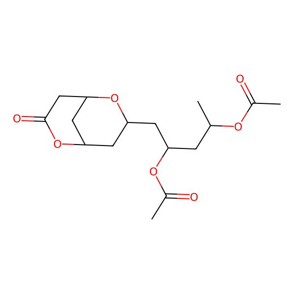 2D Structure of Cryptocaryolone diacetate