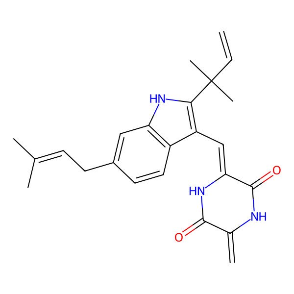 2D Structure of Cryptoechinuline A