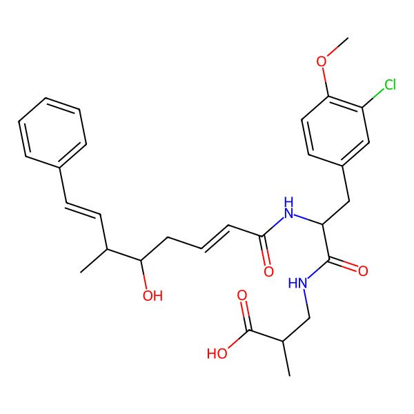 2D Structure of Cryptophycin 14