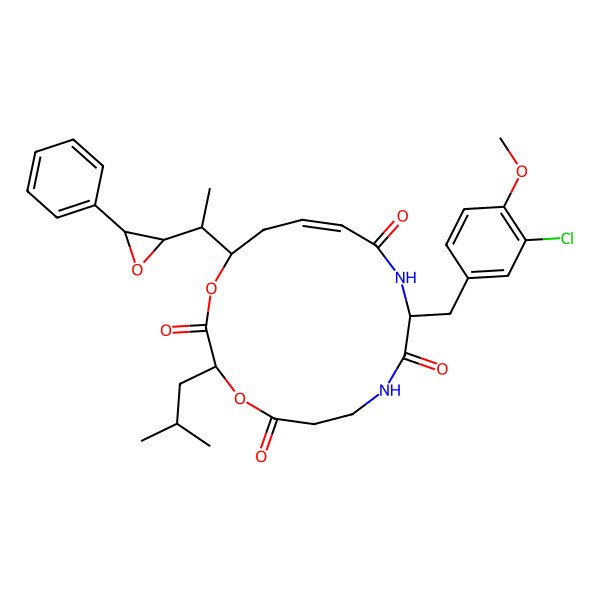 2D Structure of Cryptophycin-21