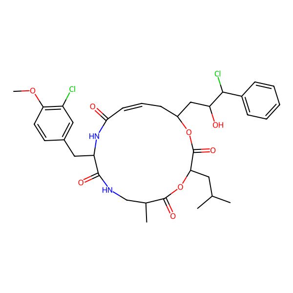 2D Structure of Cryptophycin 63