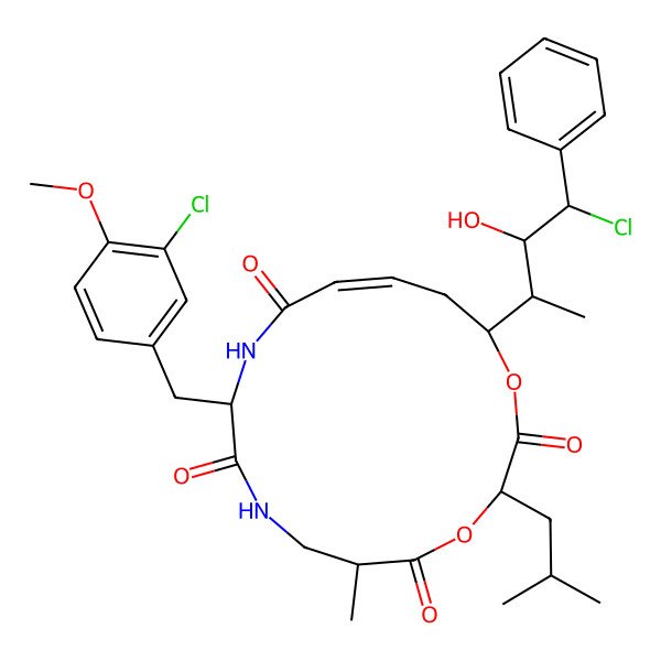 2D Structure of Cryptophycin 8