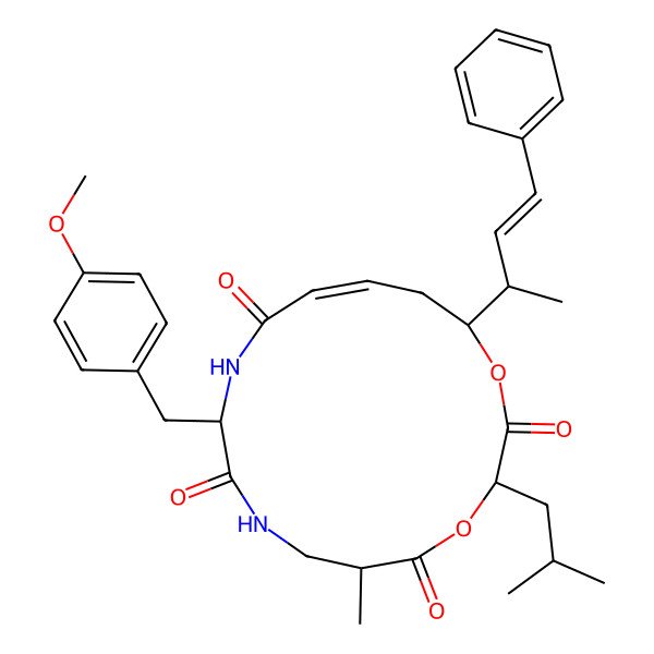2D Structure of Cryptophycin D