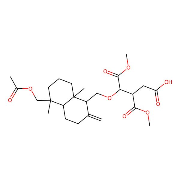 2D Structure of Cryptoporic acid Q